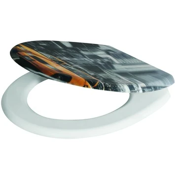 Handson WC Bril Riku New York Kunststof 4 Handson WC Bril Riku New York Kunststof - Afbeelding 2