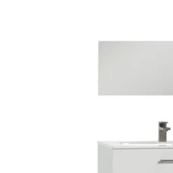 Tiger Badkamermeubel Studio 80cm Hoogglans Wit Met Ronde RVS Greep 7 Tiger Badkamermeubel Studio 80cm Hoogglans Wit Met Ronde RVS Greep -Badkamerartikelen Winkel 123 792