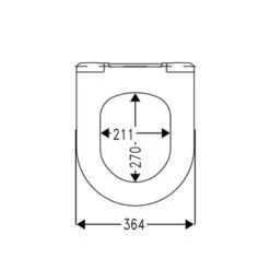Cedo Palm Beach Wc Bril Wit Softclose Duroplast -Badkamerartikelen Winkel 123 7939