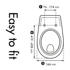 Cedo Jeans Wc Bril Softclose Duroplast -Badkamerartikelen Winkel 123 7963