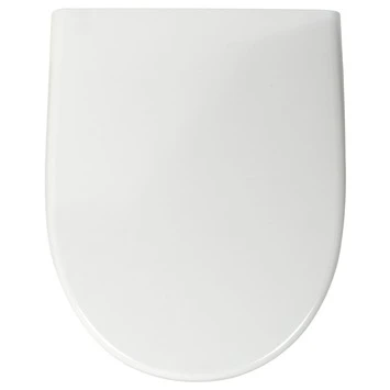 Pressalit D-vorm WC Bril Wit Kunststof Met Softclose 3 Pressalit D-vorm WC Bril Wit Kunststof Met Softclose