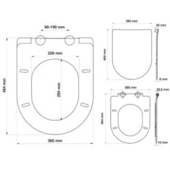 Tiger WC Bril Carter Wit Met Softclose -Badkamerartikelen Winkel 123 8005