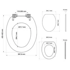 Tiger WC Bril Reno Wit MDF Met Softclose -Badkamerartikelen Winkel 123 8026