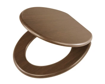 Tiger WC Bril Douglas Walnoot Hout Met Softclose 4 Tiger WC Bril Douglas Walnoot Hout Met Softclose - Afbeelding 2