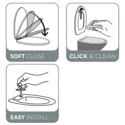 Tiger Wc-bril Blade Wit Met Sofclose En Quick-release 26 Tiger Wc-bril Blade Wit Met Sofclose En Quick-release -Badkamerartikelen Winkel 123 8087