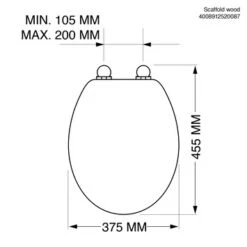 Tiger WC Bril Steigerhout Met Softclose -Badkamerartikelen Winkel 123 8098