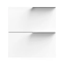 Tiger Badmeubelset Pocket 60 Cm Met 2 Lades Wit Incl. Looppoten -Badkamerartikelen Winkel 123 812