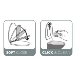 Tiger WC Bril Mason Wit Kunststof Met Softclose 16 Tiger WC Bril Mason Wit Kunststof Met Softclose -Badkamerartikelen Winkel 123 8136