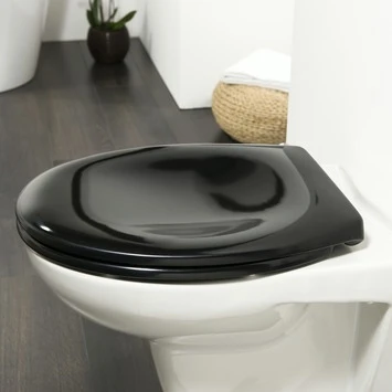 Tiger WC Bril Ventura Zwart Kunststof Met Softclose 7 Tiger WC Bril Ventura Zwart Kunststof Met Softclose - Afbeelding 5