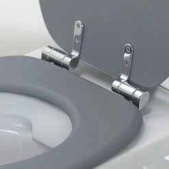 Tiger WC Bril Reno Grijs 13 Tiger WC Bril Reno Grijs -Badkamerartikelen Winkel 123 8155