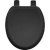 Bemis WC Bril Tacoma Zwart Hout 2 Bemis WC Bril Tacoma Zwart Hout -Badkamerartikelen Winkel 123 8169