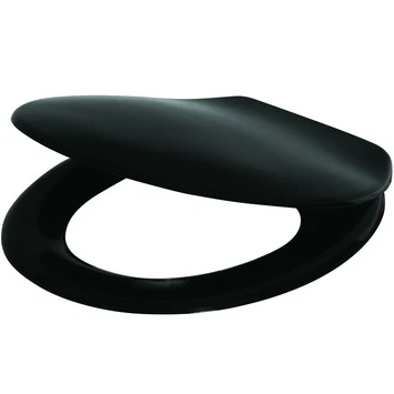 Handson WC Bril Fynn Zwart Kunststof 4 Handson WC Bril Fynn Zwart Kunststof - Afbeelding 2