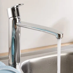 Grohe Keukenkraan Wave Cosmopolitan Met Hendel Chroom -Badkamerartikelen Winkel 123 8270