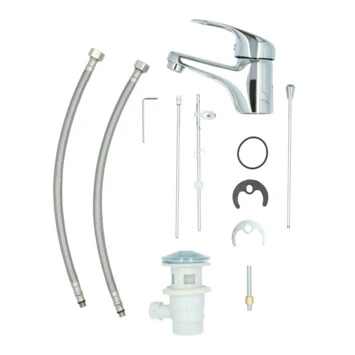 Handson Wastafelkraan Ralph Met Waste Chroom 14 Handson Wastafelkraan Ralph Met Waste Chroom - Afbeelding 12