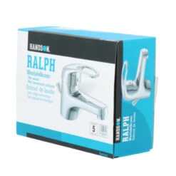 Handson Wastafelkraan Ralph Met Waste Chroom 28 Handson Wastafelkraan Ralph Met Waste Chroom -Badkamerartikelen Winkel 123 8301