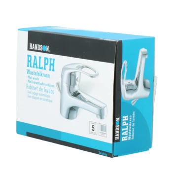 Handson Wastafelkraan Ralph Met Waste Chroom 15 Handson Wastafelkraan Ralph Met Waste Chroom - Afbeelding 13