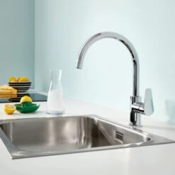Grohe Start Edge Keukenkraan Chroom 10 Grohe Start Edge Keukenkraan Chroom -Badkamerartikelen Winkel 123 8305