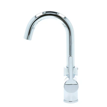 Atlantic Wastafelkraan Micah Met Hendel Chroom 4 Atlantic Wastafelkraan Micah Met Hendel Chroom - Afbeelding 2