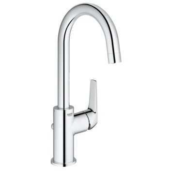 GROHE Wastafelkraan Start Flow L-size Met Hendel En Waste Chroom 3 GROHE Wastafelkraan Start Flow L-size Met Hendel En Waste Chroom