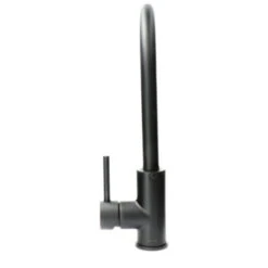 Atlantic Keukenkraan Colin Met Hendel Zwart -Badkamerartikelen Winkel 123 8407