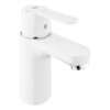 GROHE Wastafelkraan Get S-size Met Hendel En Afvoerplug Wit -Badkamerartikelen Winkel 123 8438