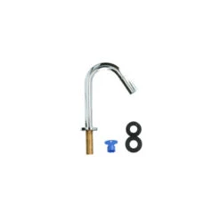 Atlantic Fonteinkraan Scott Met Draaiknop Chroom -Badkamerartikelen Winkel 123 8449