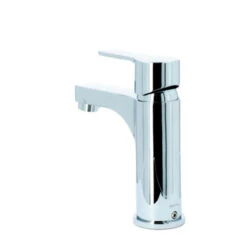 Atlantic Wastafelkraan Parker Met Hendel Chroom -Badkamerartikelen Winkel 123 8461