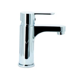 Atlantic Wastafelkraan Parker Met Hendel Chroom -Badkamerartikelen Winkel 123 8464