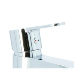 Atlantic Wastafelkraan Parker Met Hendel Chroom -Badkamerartikelen Winkel 123 8467