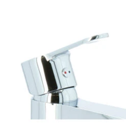 Atlantic Wastafelkraan Parker Met Hendel Chroom -Badkamerartikelen Winkel 123 8468