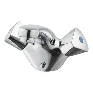 OK Wastafelkraan 2 Knops Ketting Chroom 3 OK Wastafelkraan 2 Knops Ketting Chroom