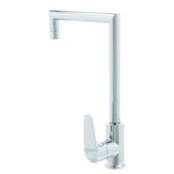 Absolut Keukenkraan Fasso Met Hendel Chroom -Badkamerartikelen Winkel 123 8539