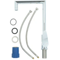 Absolut Keukenkraan Fasso Met Hendel Chroom -Badkamerartikelen Winkel 123 8546