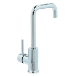 Absolut Wastafelkraan Haiti Met Hendel En Pop-up Afvoerplug Chroom -Badkamerartikelen Winkel 123 8581