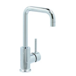 Absolut Wastafelkraan Haiti Met Hendel En Pop-up Afvoerplug Chroom -Badkamerartikelen Winkel 123 8583