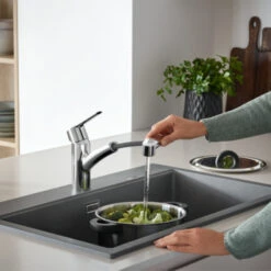 Grohe Quickfix Keukenkraan Start Uittrekbare Dual Spray -Badkamerartikelen Winkel 123 8598