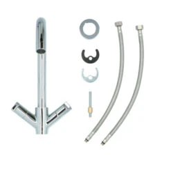 Aqualino Keukenkraan Fortore 2-knops Chroom 21 Aqualino Keukenkraan Fortore 2-knops Chroom -Badkamerartikelen Winkel 123 8615