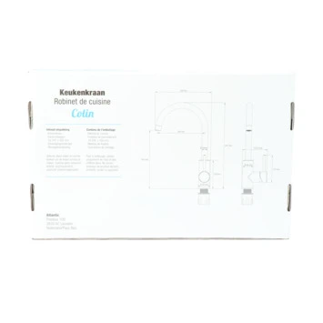 Atlantic Keukenkraan Colin Met Hendel Chroom 15 Atlantic Keukenkraan Colin Met Hendel Chroom - Afbeelding 13