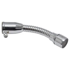 Sanivesk Kraanslang Universeel + Slangklem Chroom