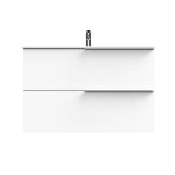 Tiger Badmeubelset Pocket 100 Cm Met 2 Lades Wit -Badkamerartikelen Winkel 123 864