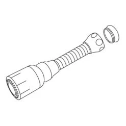 Tiger Keukenkraanslang Douche M22/M24 Waterbesparend -Badkamerartikelen Winkel 123 8645