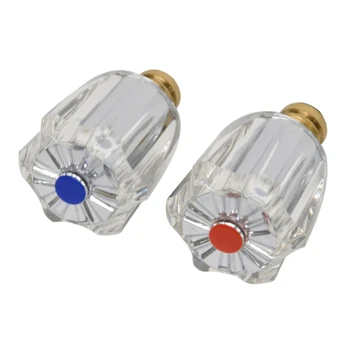 Sanivesk Kraanbovendeel Rood + Blauw Kraanschijf 3 Sanivesk Kraanbovendeel Rood + Blauw Kraanschijf