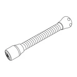 Tiger Splash Keukenkraanslang Chroom M22/M24 -Badkamerartikelen Winkel 123 8680