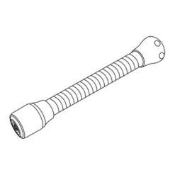 Tiger Splash Kraanslang Supreme Met Waterbesparende Keukendouche En Kogelgewricht 1/2" -Badkamerartikelen Winkel 123 8690