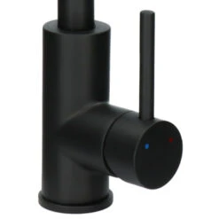 Handson Keukenkraan Olivier Met Hendel Mat Zwart -Badkamerartikelen Winkel 123 8784