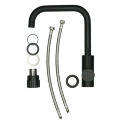 Handson Keukenkraan Olivier Met Hendel Mat Zwart -Badkamerartikelen Winkel 123 8787