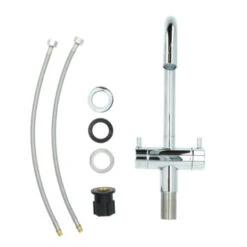 Atlantic Keukenkraan Adrian 2-knops Chroom -Badkamerartikelen Winkel 123 8820