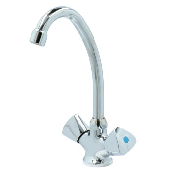 OK Keukenkraan 2-knops Chroom 3 OK Keukenkraan 2-knops Chroom