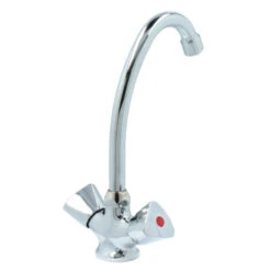 OK Keukenkraan 2-knops Chroom 17 OK Keukenkraan 2-knops Chroom -Badkamerartikelen Winkel 123 8827