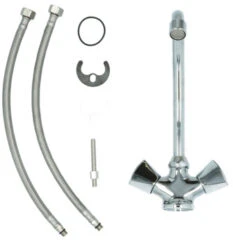 OK Keukenkraan 2-knops Chroom 21 OK Keukenkraan 2-knops Chroom -Badkamerartikelen Winkel 123 8831